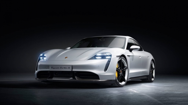A Porche Taycan